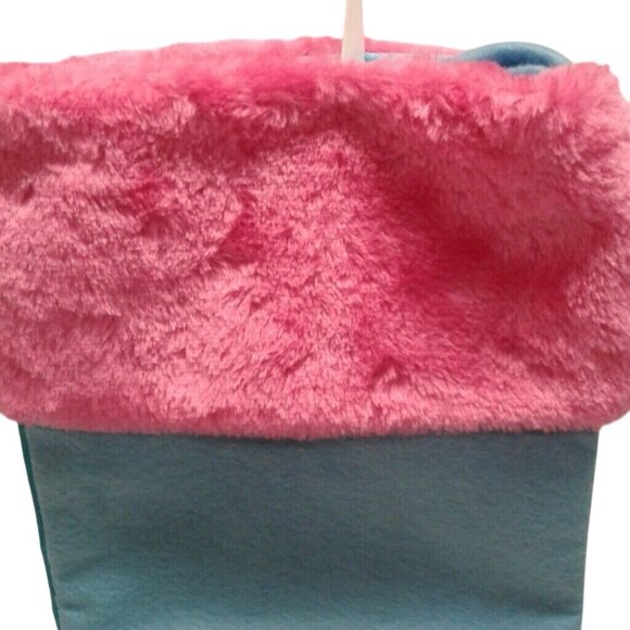 My Little Pony Christmas Stocking Blue Pink Horse Unicorn NEW - Picture 5 of 5